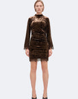 YASVellia LS Short Lace Dress