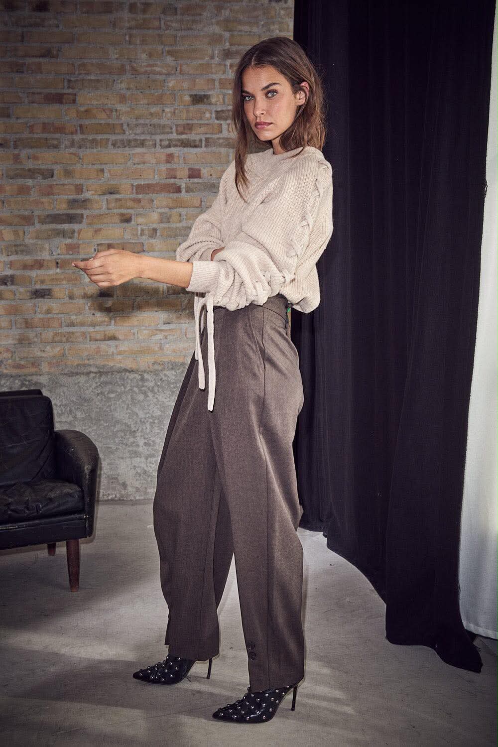 Zeppe Pleat Pant