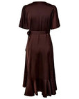 YASThea 2/4 Midi Wrap Dress