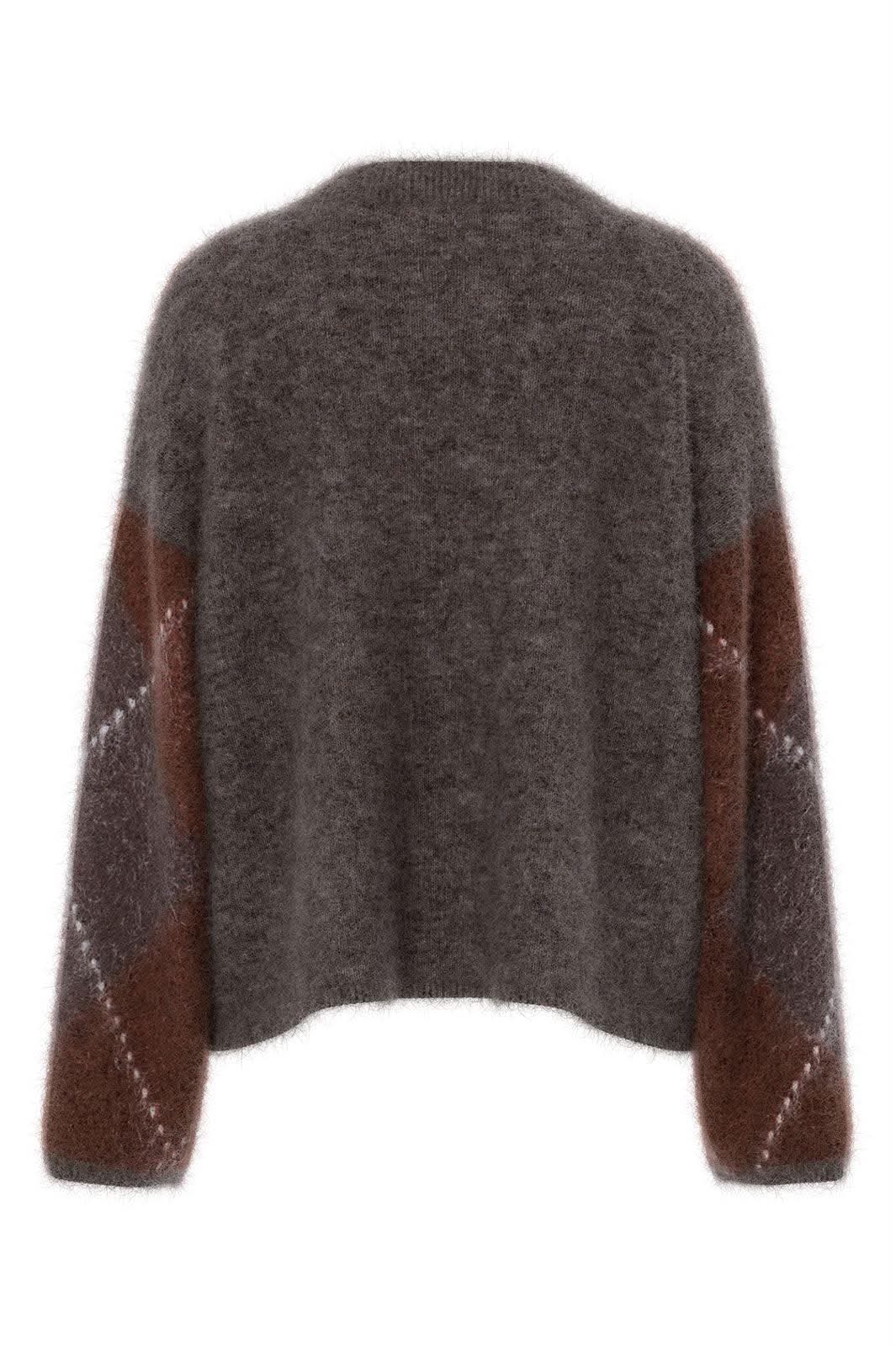 YASArgy LS Mohair Blend Knit Pullover