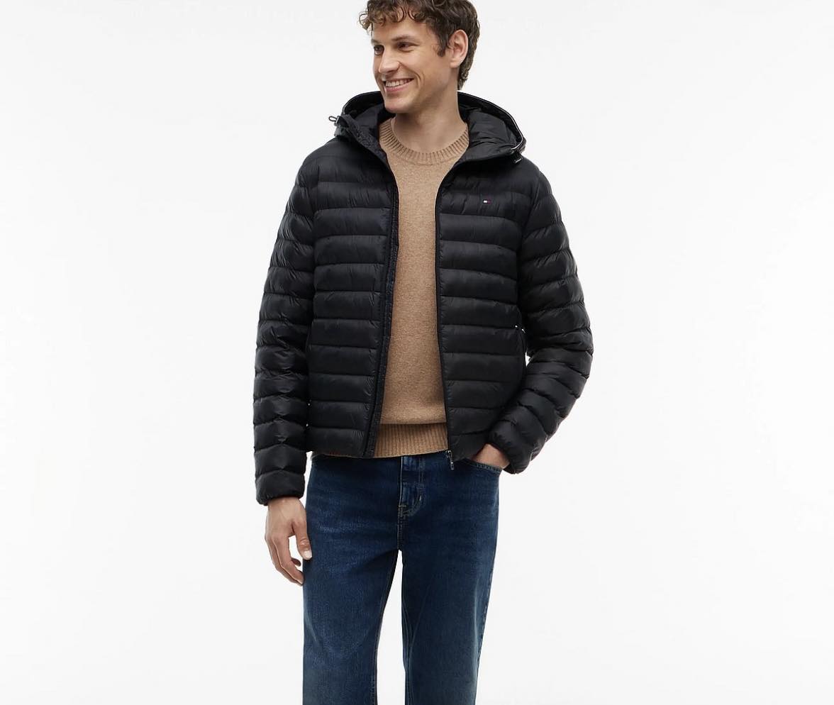 Packable Recycled Hooded Jacket
