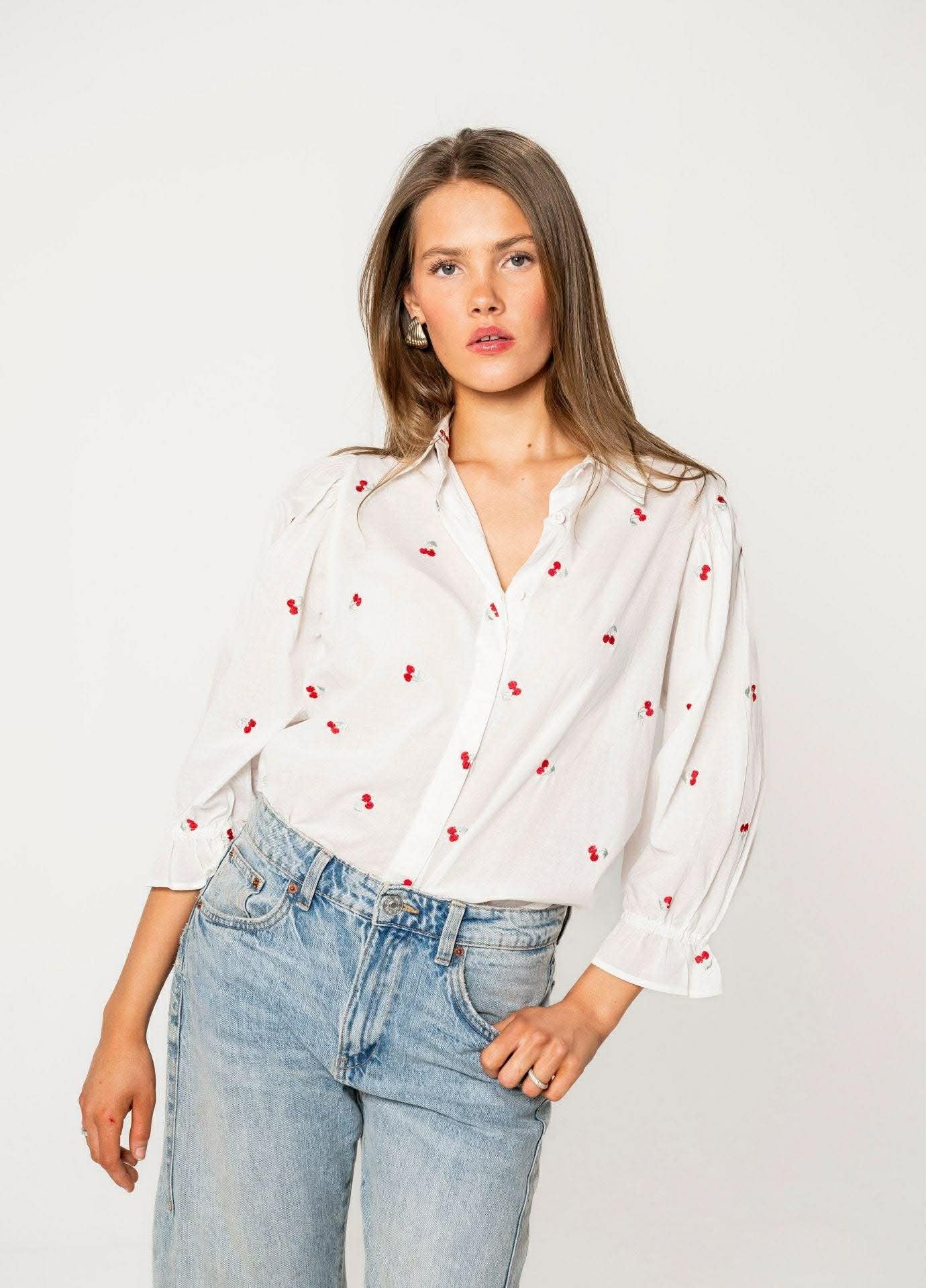 Amy Blouse Cherry