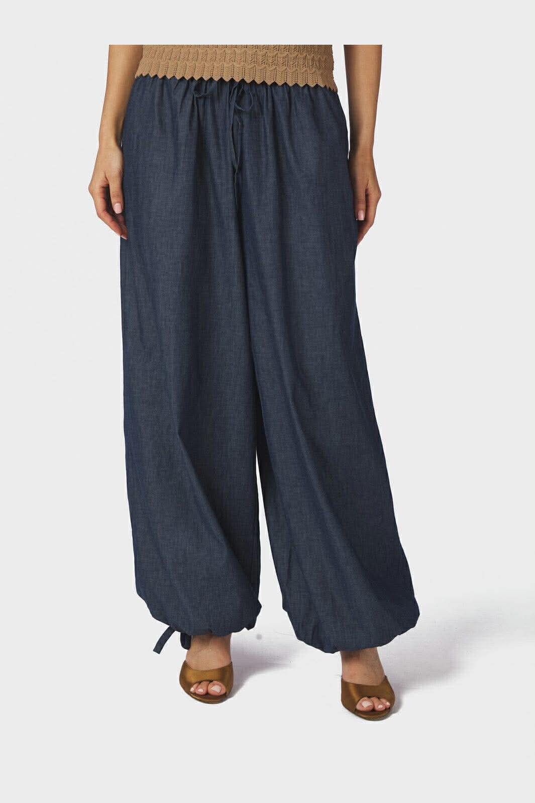 Roxane Balloon Denim Pants