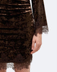 YASVellia LS Short Lace Dress