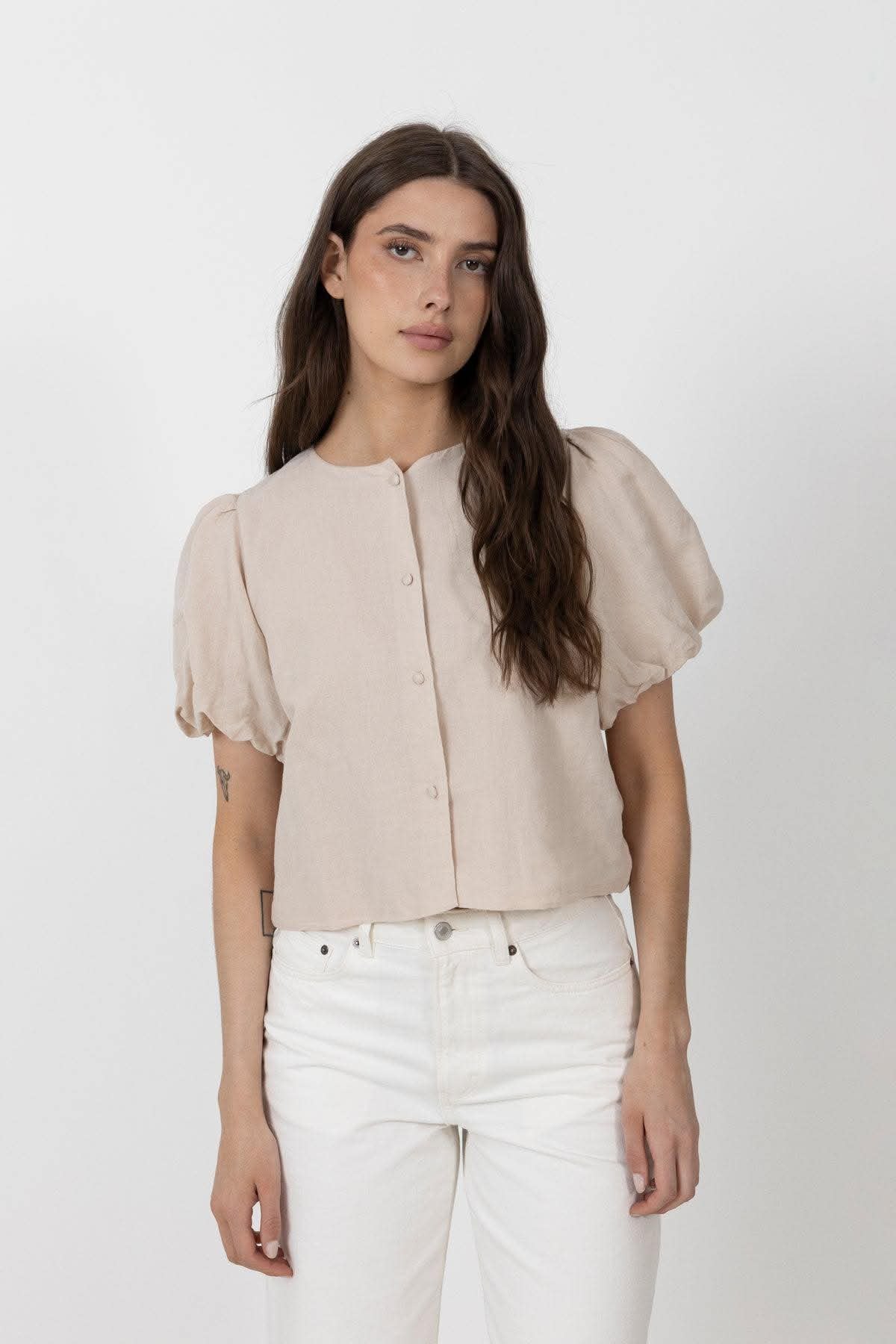 Moisa Linen Blouse
