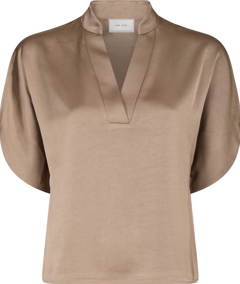 Anelle Heavy Sateen Blouse