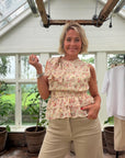 Ansol Meadow Printed Top