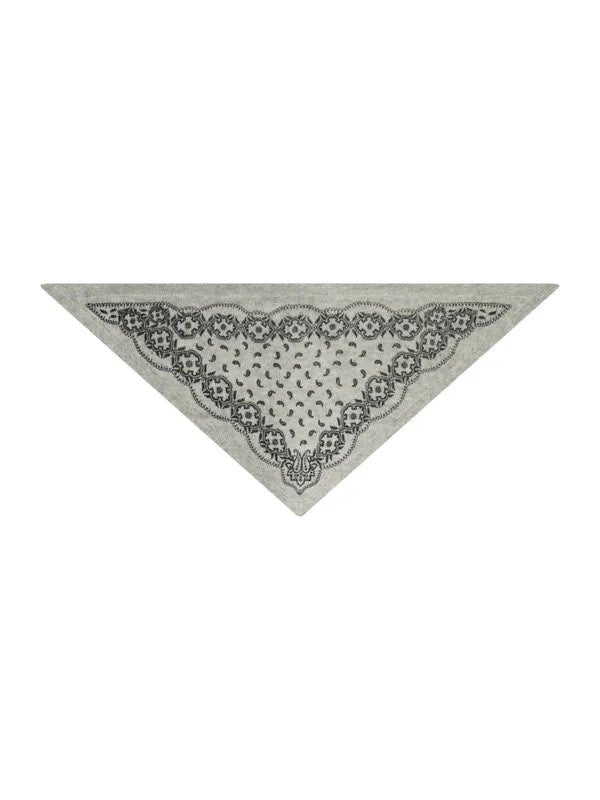 Ariya Paisley knit scarf