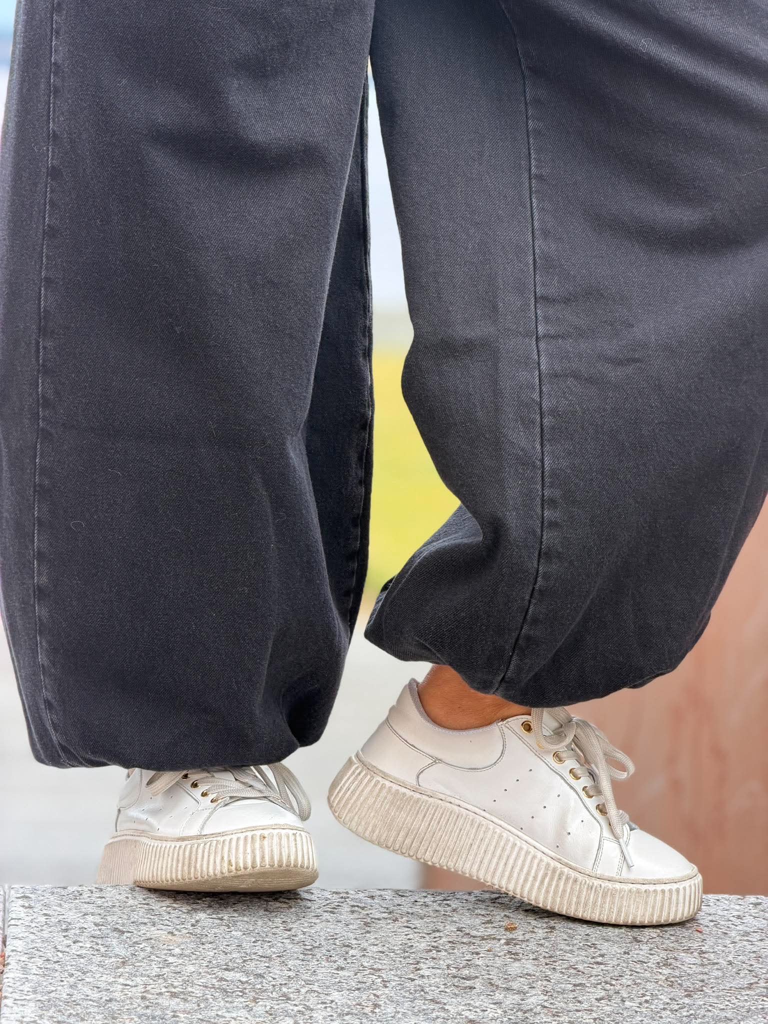 Denim Harem Pant