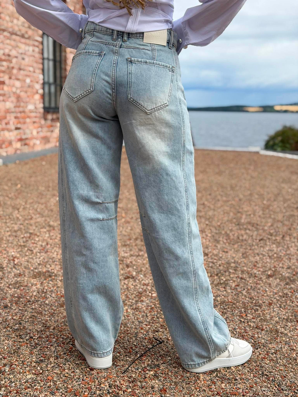 Drew Barrel Panel Jeans