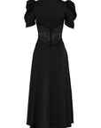 Francis lace midi dress