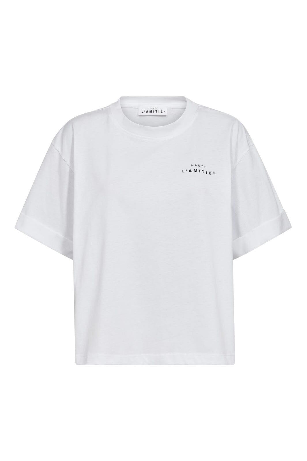 HL Crew Neck Crop Tee