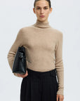 SLFIngrid LS Knit Wool Blend Roll Neck