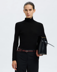 SLFIngrid LS Knit Wool Blend Roll Neck