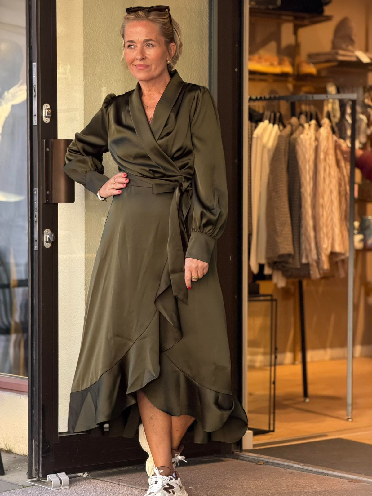 Iza midi dress