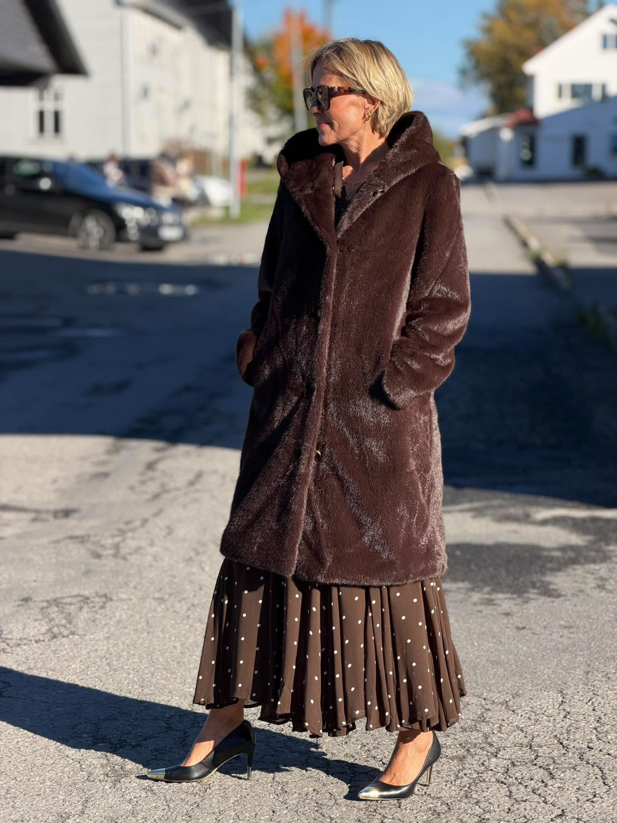 Lydia Long Fake Fur