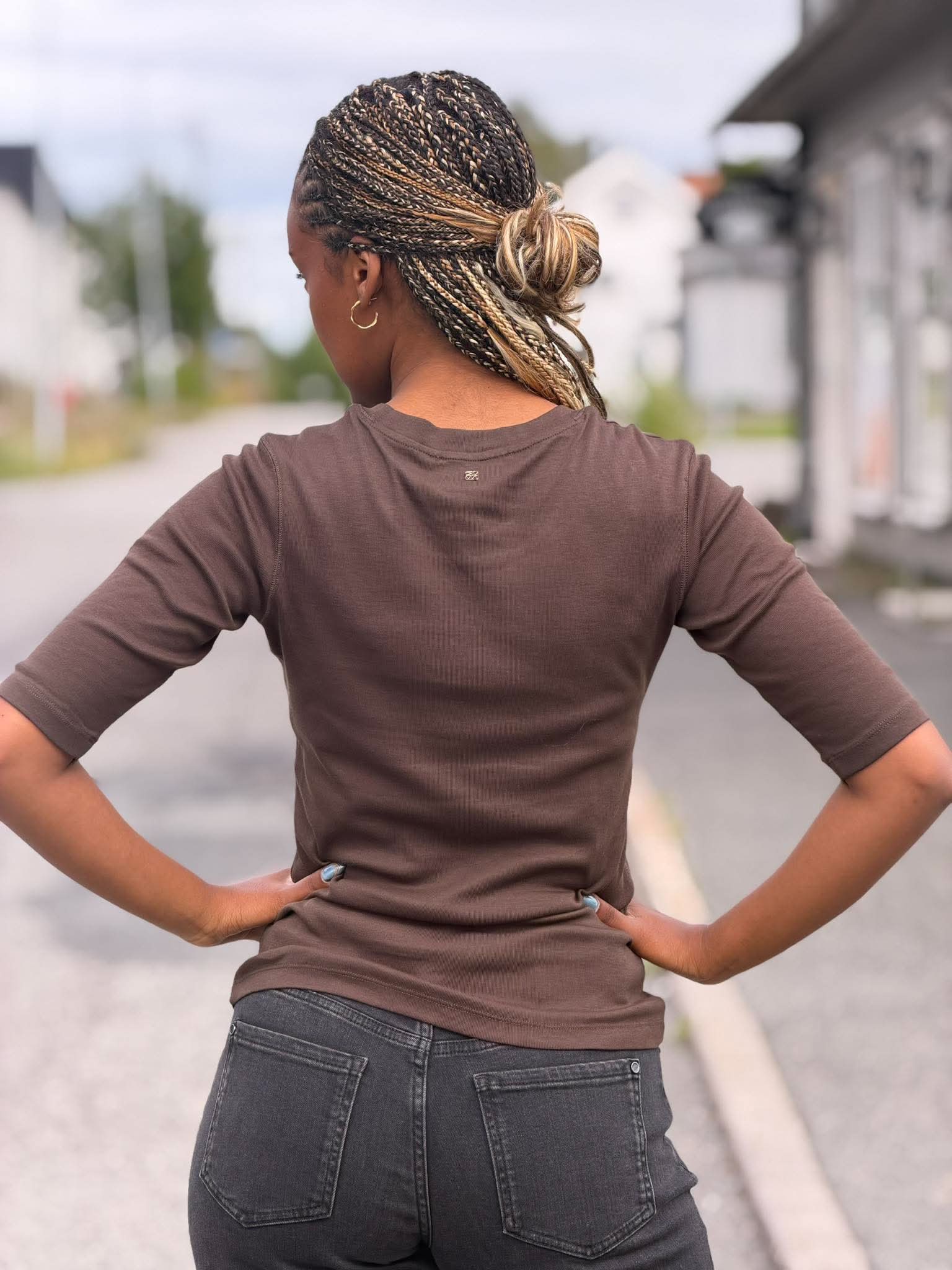 MM Mali o-neck 3/4 sleeve tee