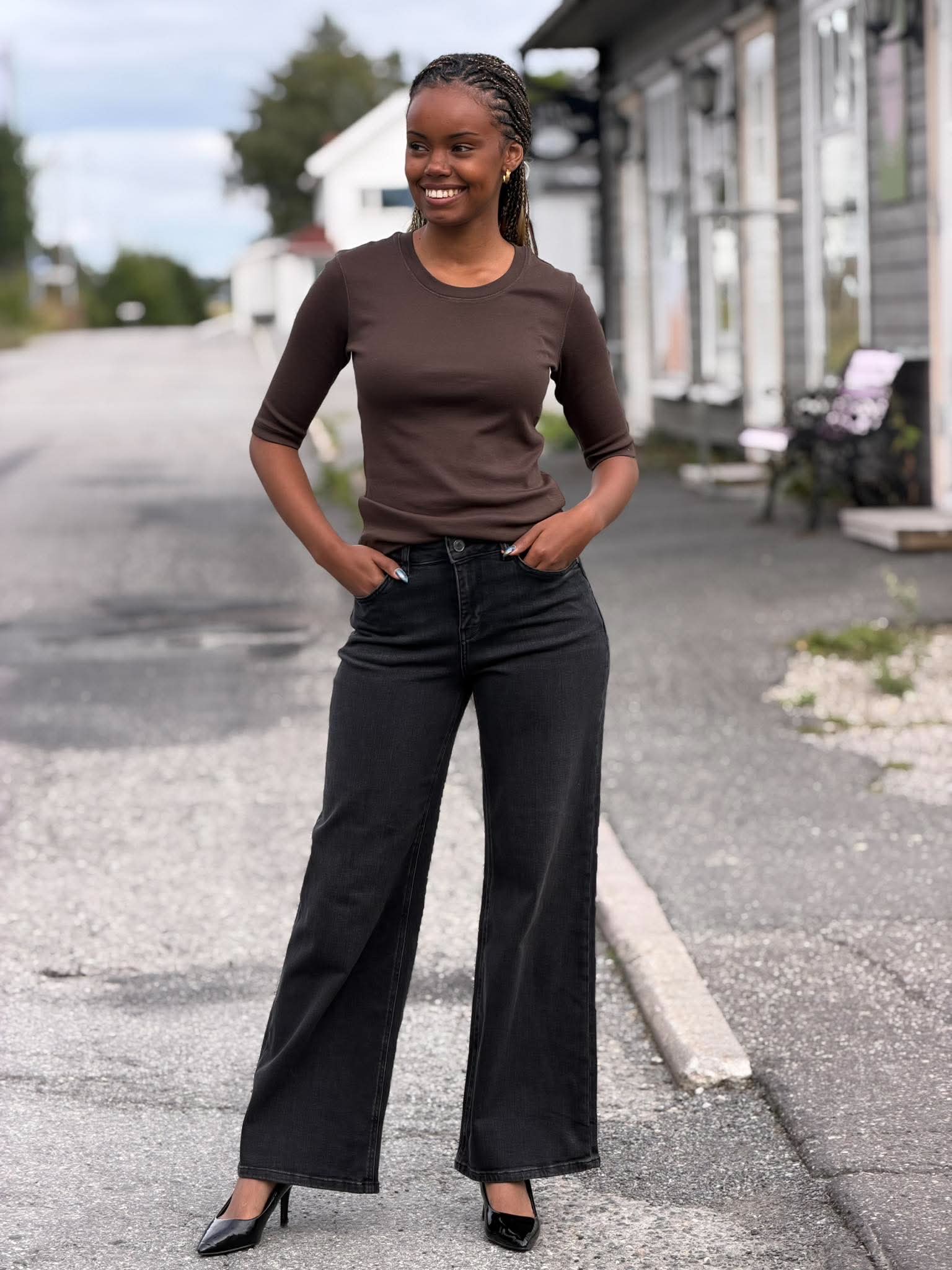 MM Mali o-neck 3/4 sleeve tee
