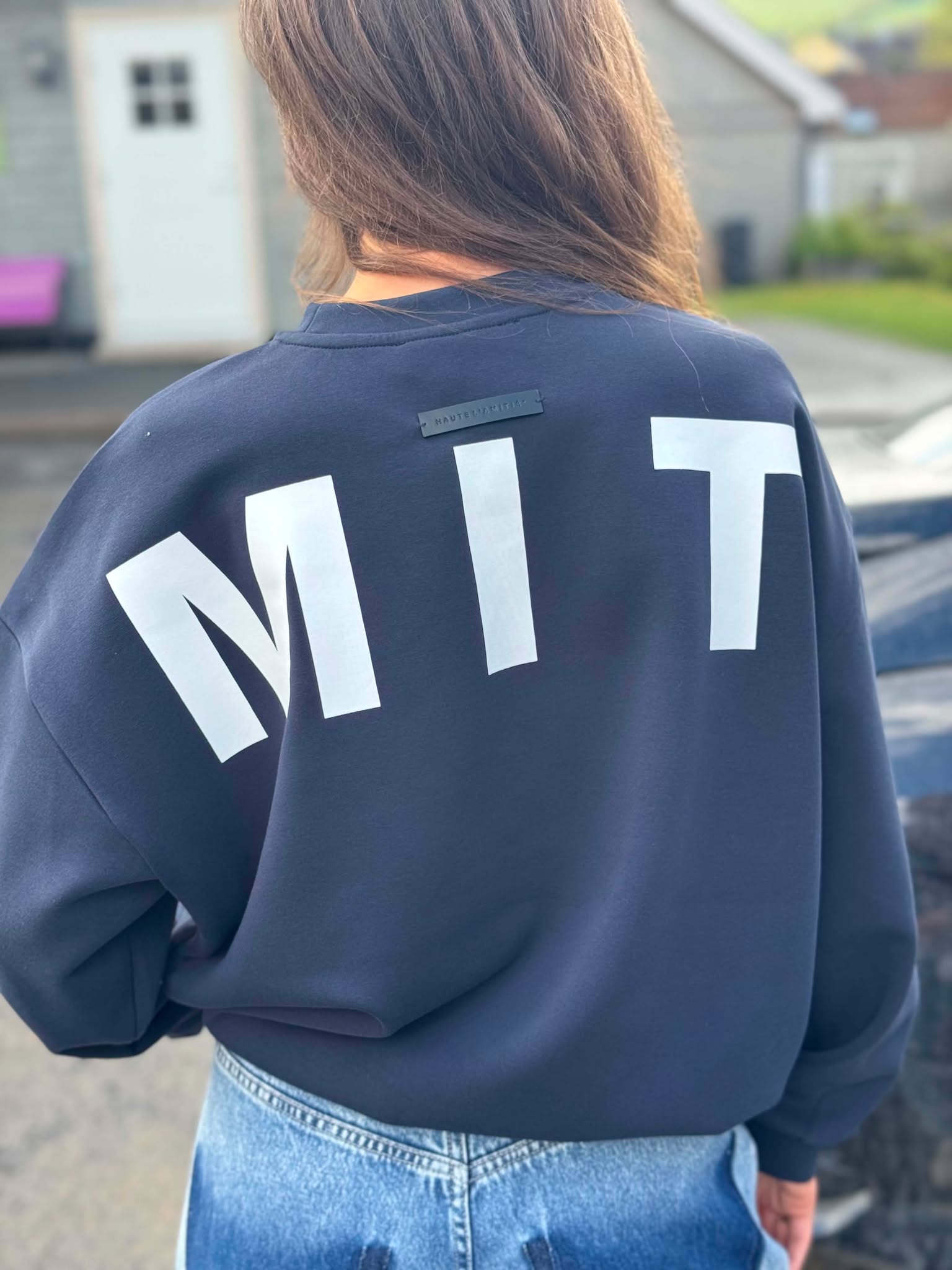 Maxi Split Logo Sweat