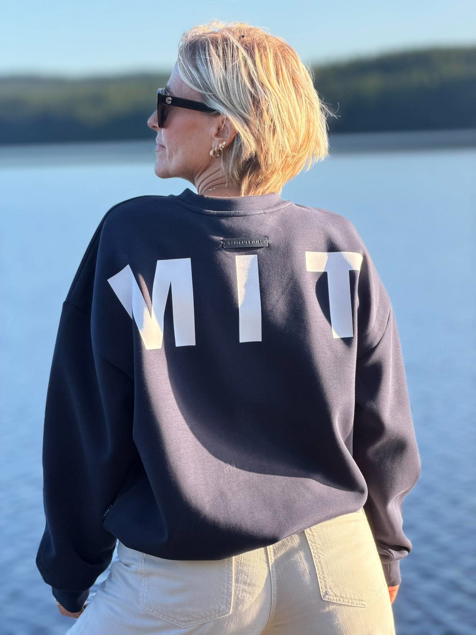 Maxi Split Logo Sweat