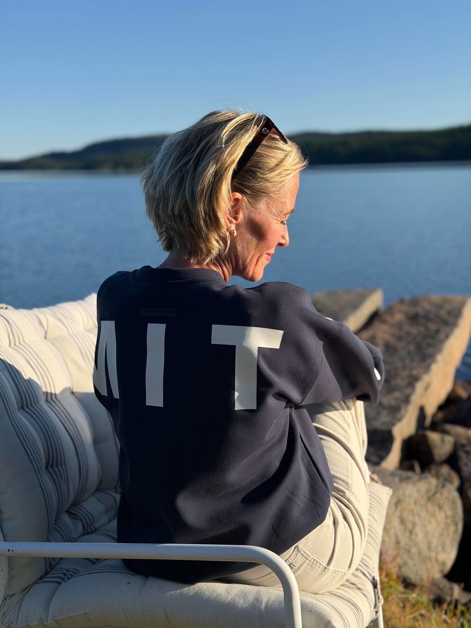 Maxi Split Logo Sweat