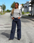 Mia baggy denim bukse