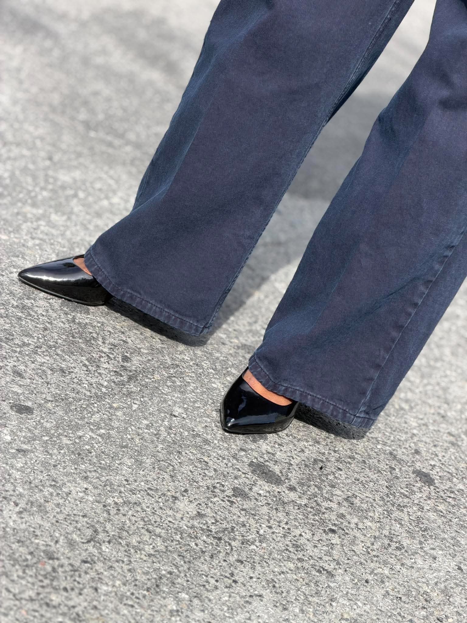 Mia baggy denim bukse