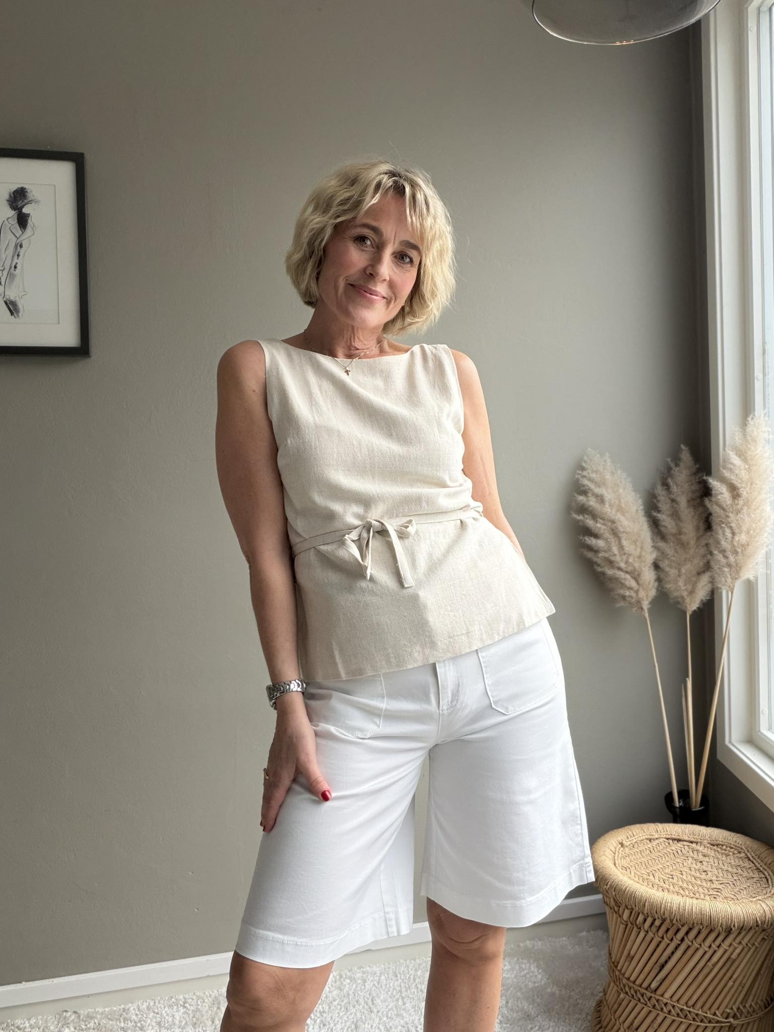 Nassa Linen Top