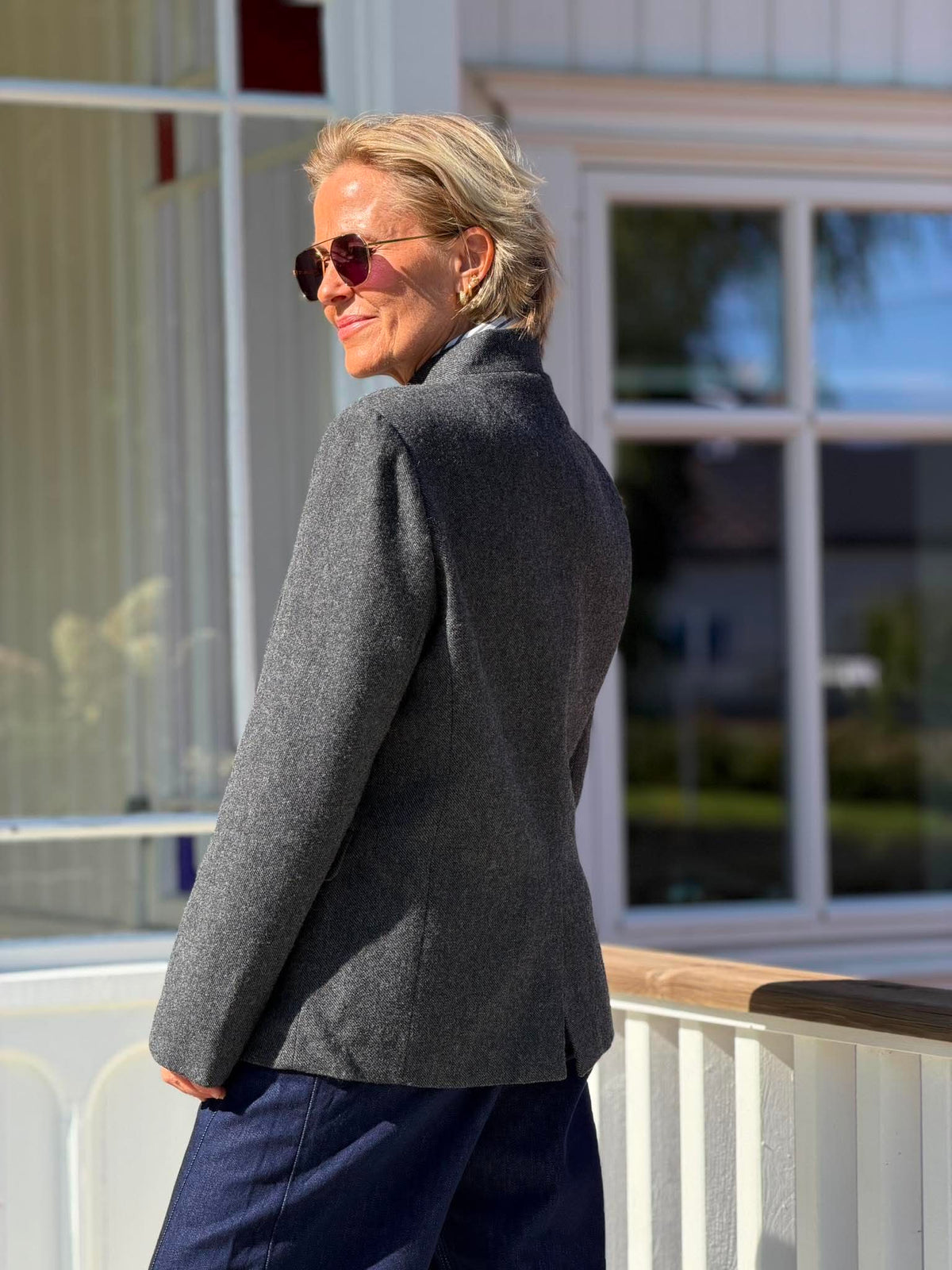 Nerine Structure Twill Blazer