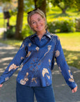 Oline Printed Blouse