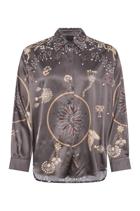 OLINE PRINTED BLOUSE