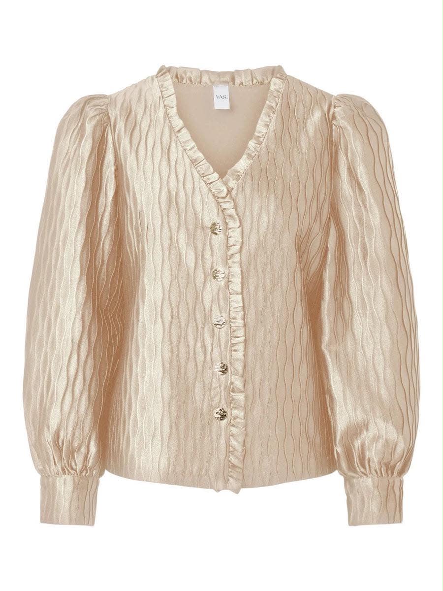 YASRipple LS V-Neck Shirt