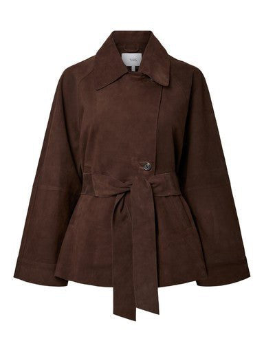 YASRuna LS Suede Kimono Jacket
