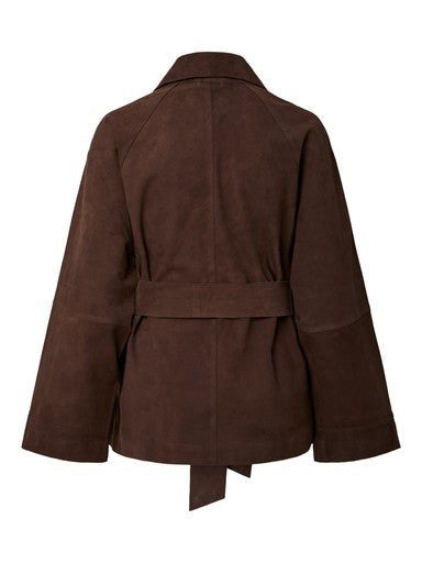 YASRuna LS Suede Kimono Jacket