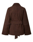 YASRuna LS Suede Kimono Jacket
