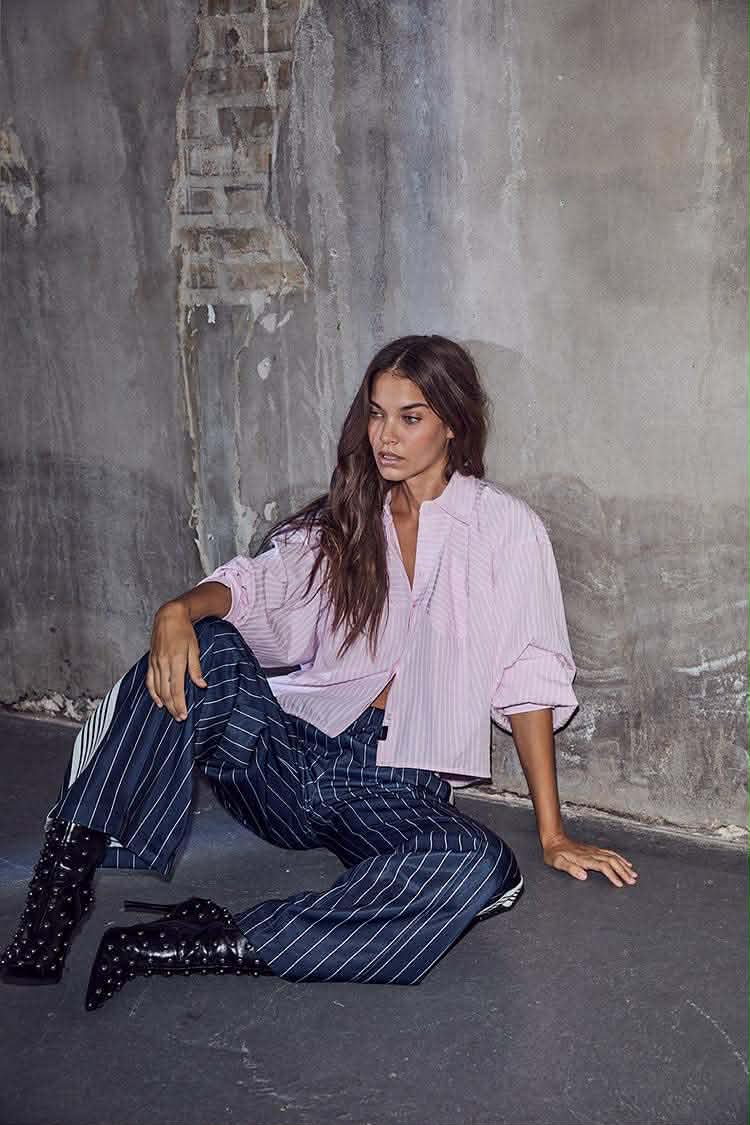 Sophie Rose Stripe Shirt