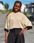 Strikket t-shirt