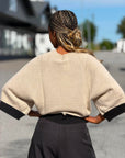 Strikket t-shirt