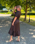 YASThea 2/4 Midi Wrap Dress