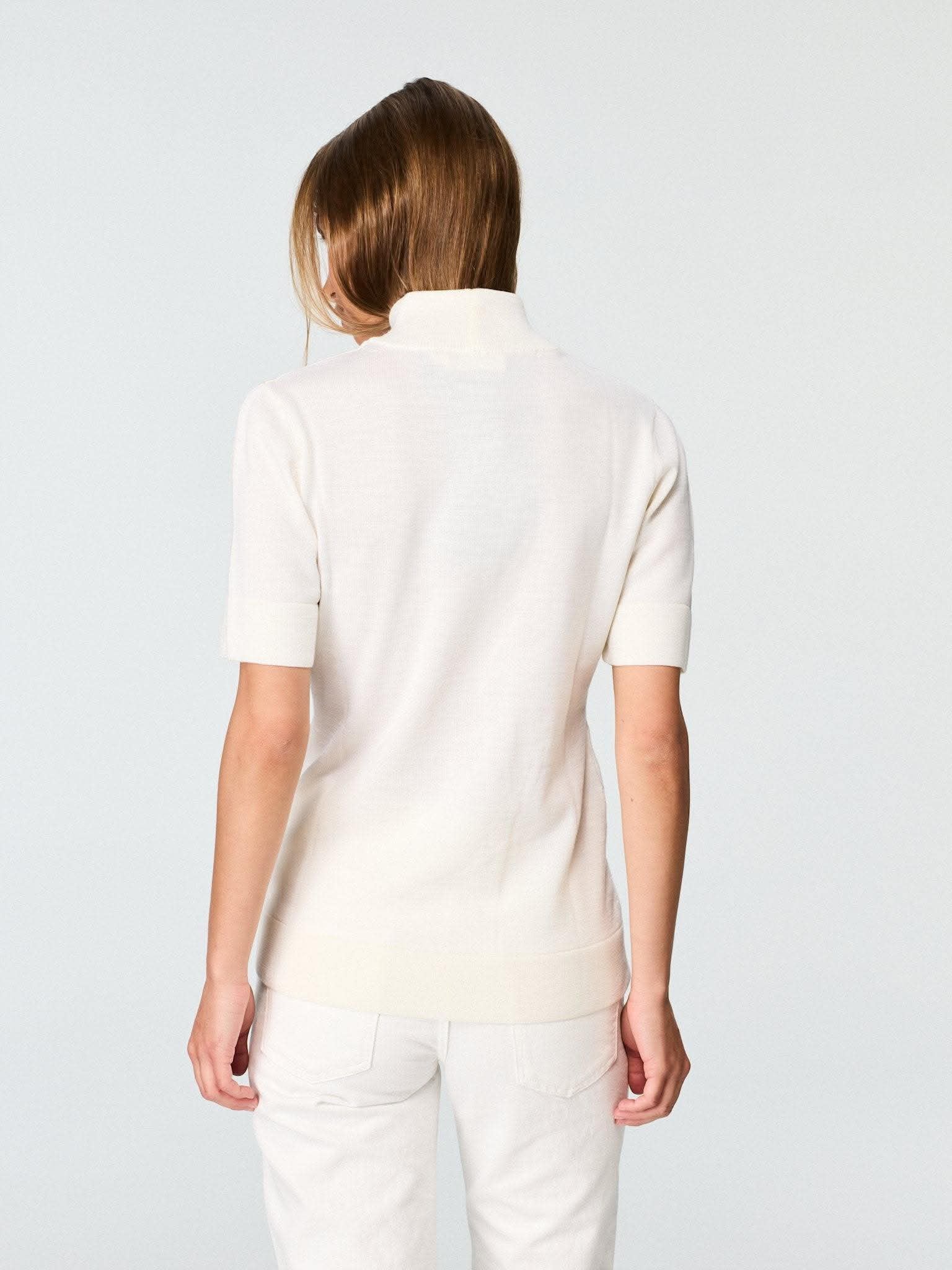 WMN Merino Short Sleeve Polo