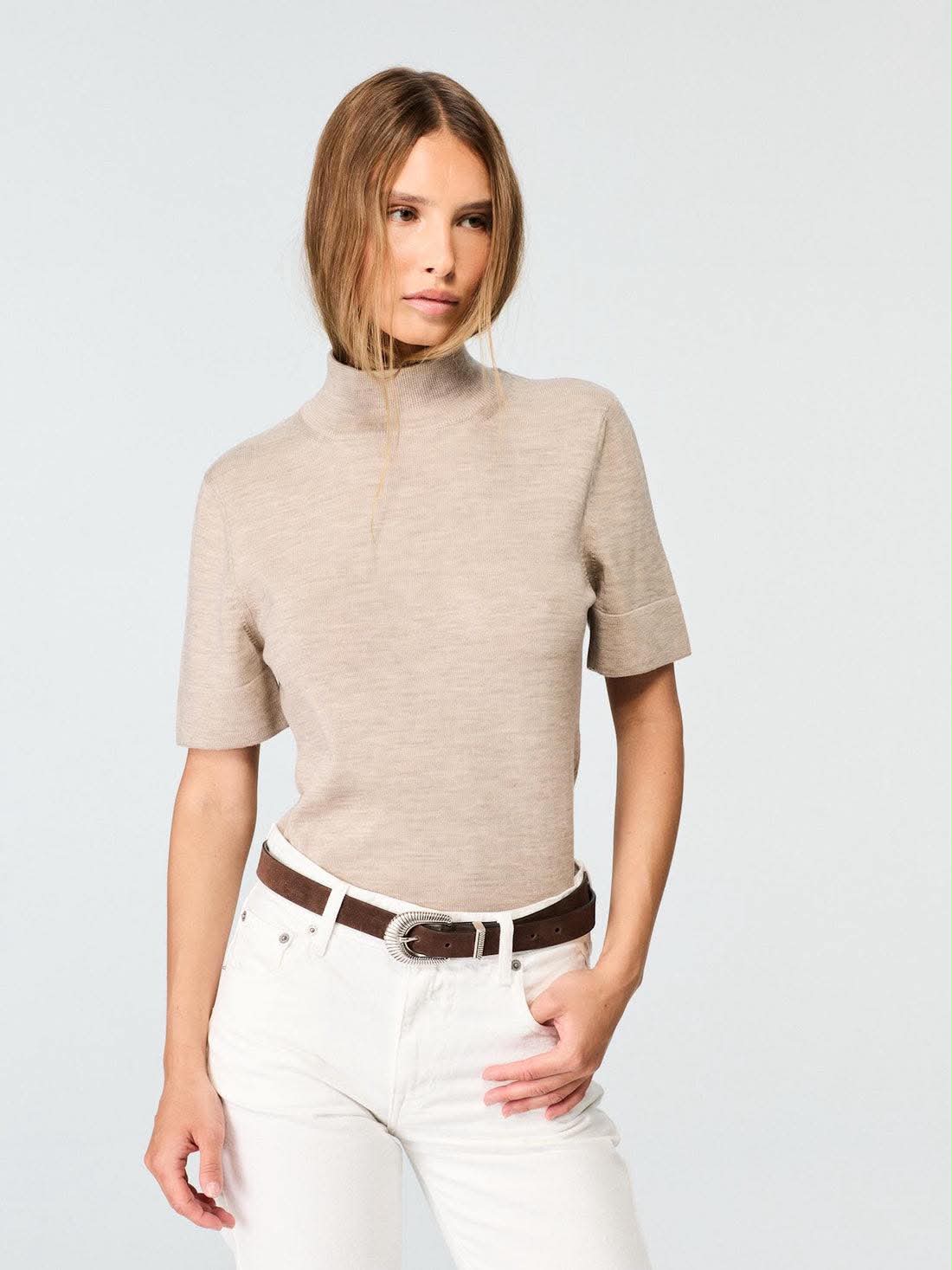 WMN Merino Short Sleeve Polo