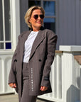 Waist Fit Check Blazer