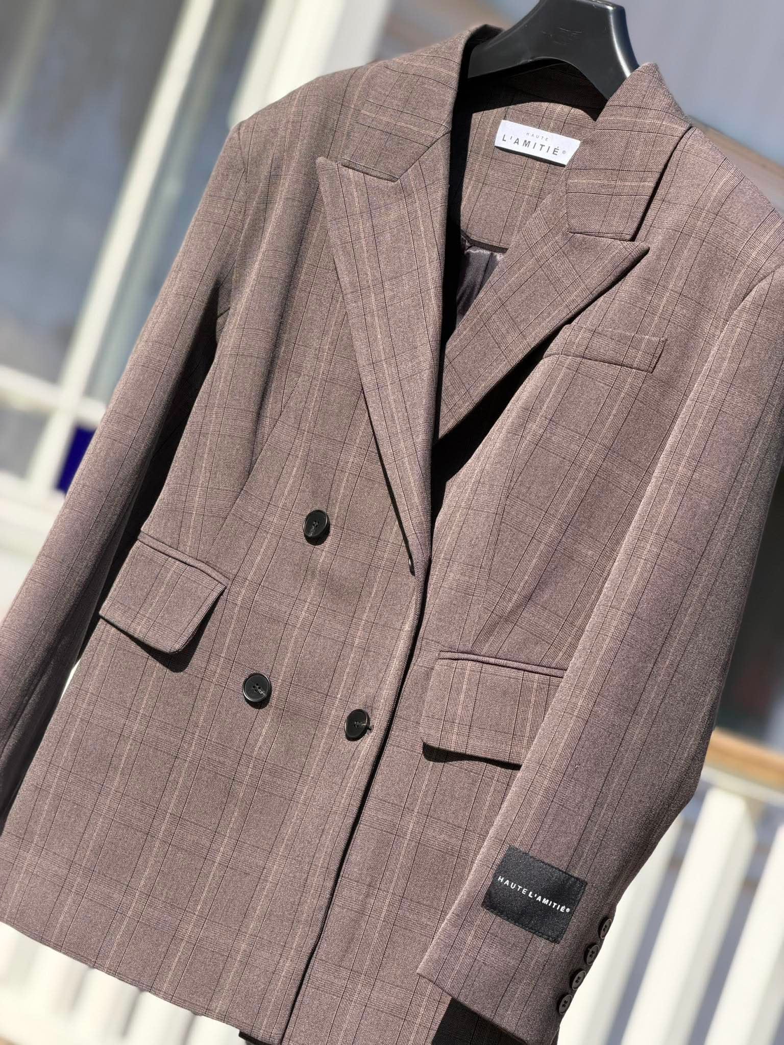 Waist Fit Check Blazer