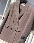 Waist Fit Check Blazer