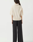YASEmila 2/4 Wool Knit Pullover