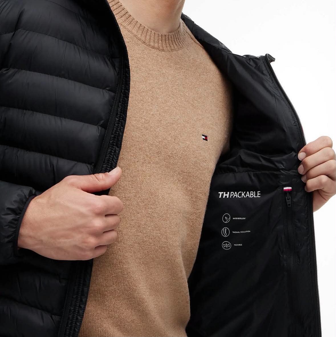 Packable Recycled Hooded Jacket