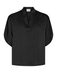 Anelle Heavy Sateen Blouse