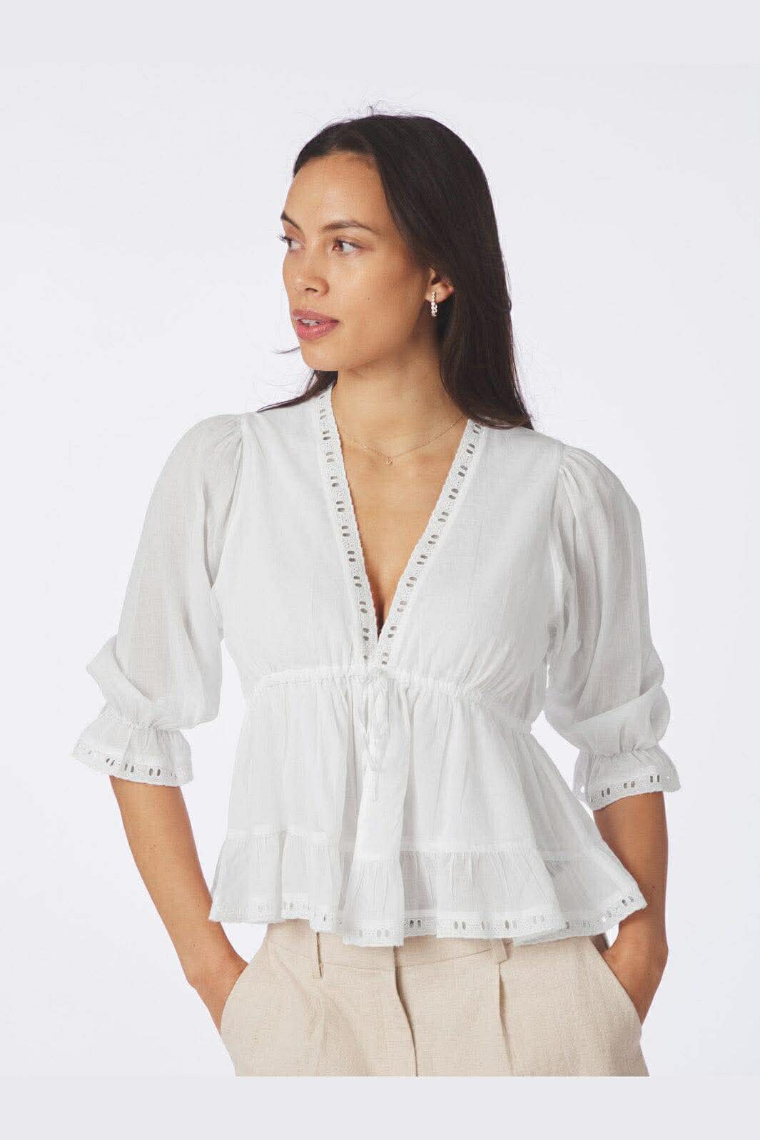 Adelia S Voile Blouse
