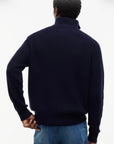Fisherman Rib Zip Mock